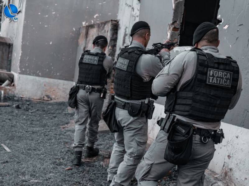 Força Tática do 10º BPM passa por treinamento operacional em Vacaria