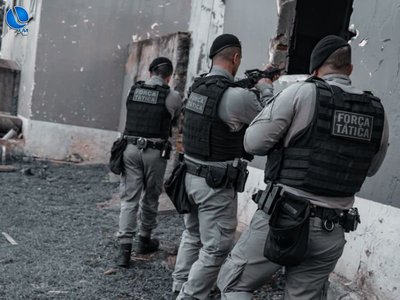 Força Tática do 10º BPM passa por treinamento operacional em Vacaria