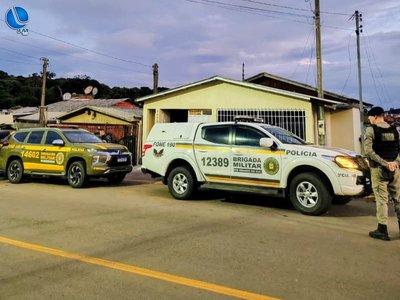 Força Tática e Batalhão de Choque prendem duas mulheres por tráfico em Nova Prata