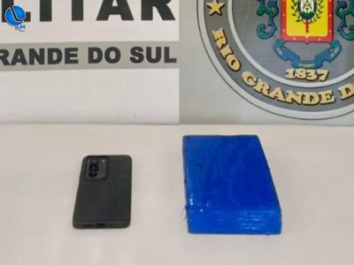 Brigada Militar apreende mais de 1 kg de cocaína em abordagem em Guaporé