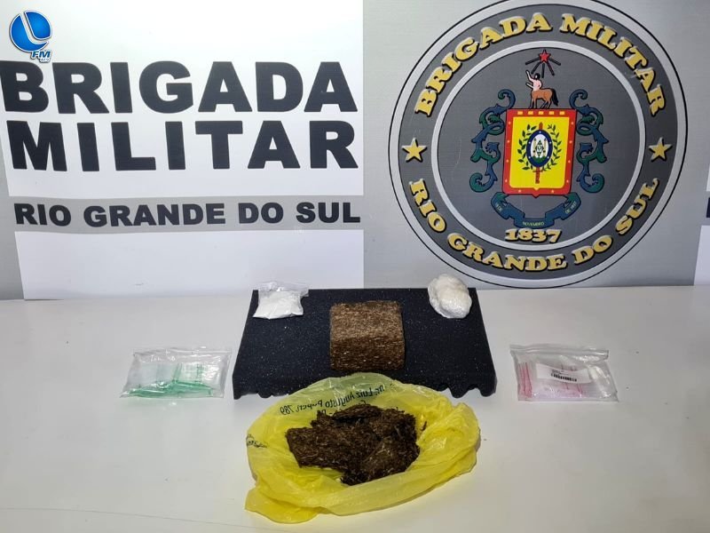 Casal é preso por tráfico de drogas em Guaporé