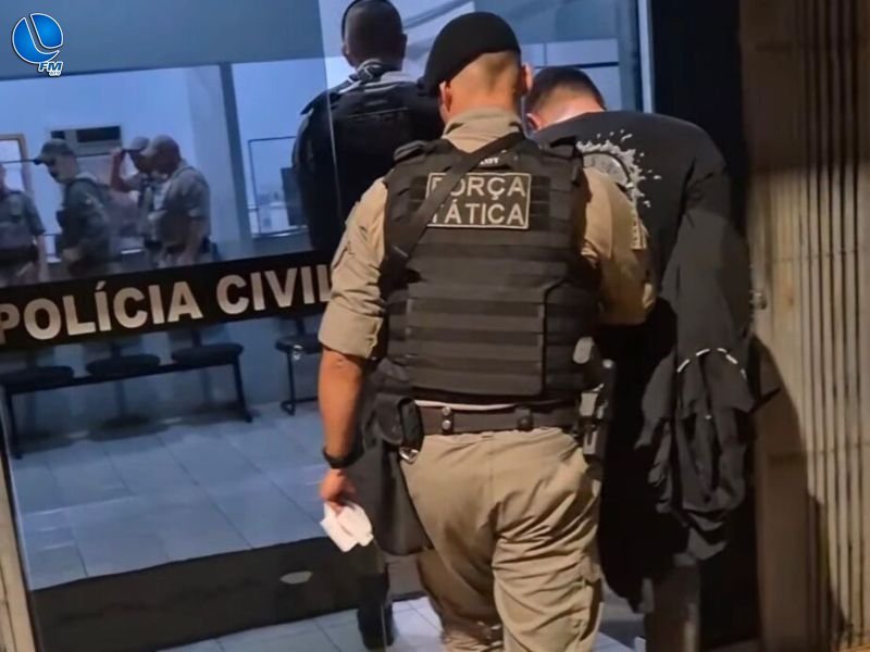 Brigada Militar frustra roubo a farmácia e prende dupla de Passo Fundo em Ijuí