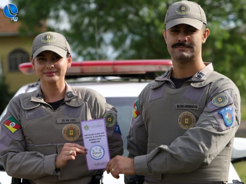 Brigada Militar flagra descumprimento de medida protetiva com auxílio de sistema inteligente em Vacaria