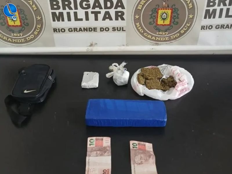 Batalhão de Choque prende homem por tráfico de drogas em Passo Fundo