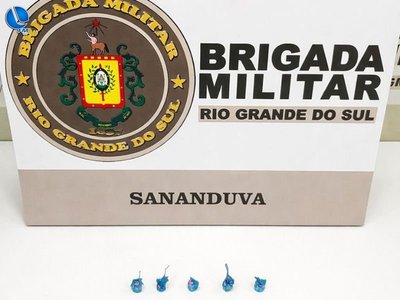 Abordagem de veículo termina com prisão por tráfico de drogas em Sananduva