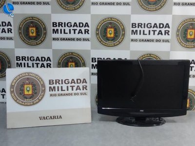 Brigada Militar prende homem em flagrante por furto qualificado em Vacaria
