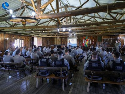 Brigada Militar realiza formatura geral com efetivo do 10º Batalhão