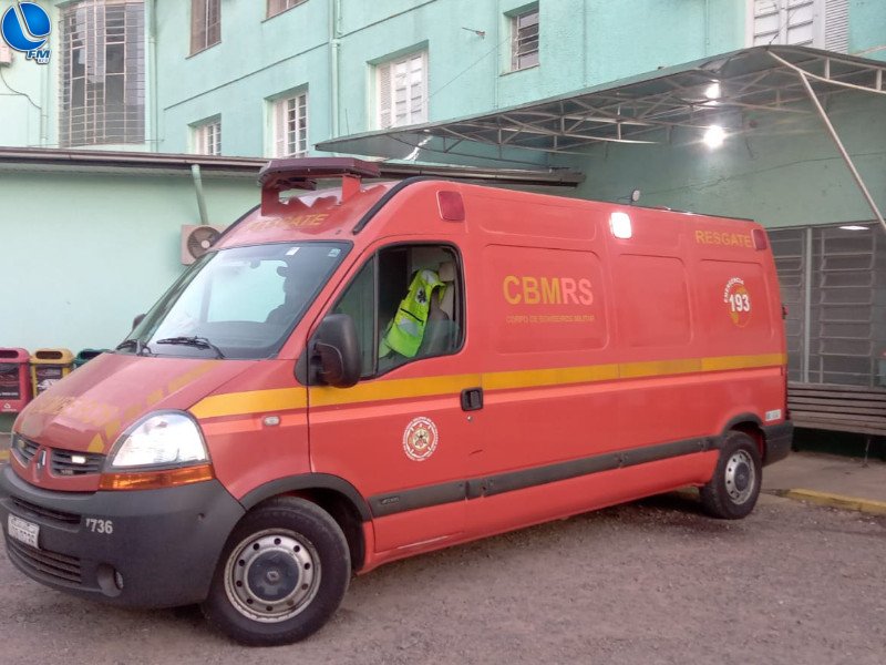 Motociclista fica ferido em acidente de trânsito