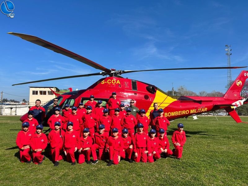 São Marcos: bombeiros mirins participam de Olimpíada
