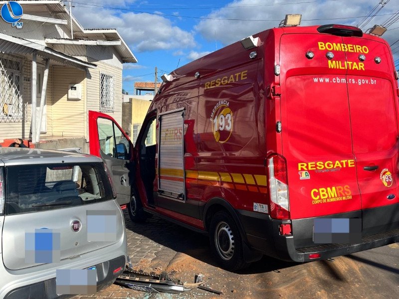 Acidente deixa uma pessoa ferida em Vacaria