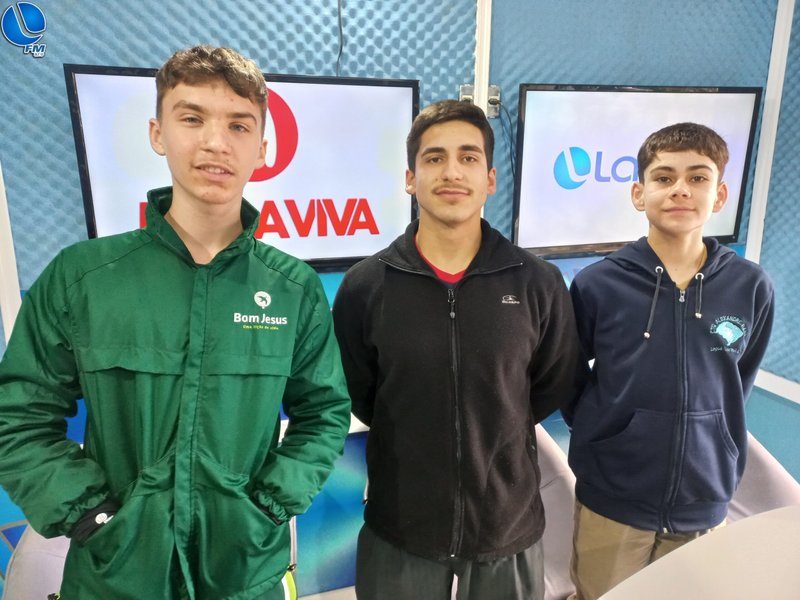 Representantes de Lagoa Vermelha no ENART