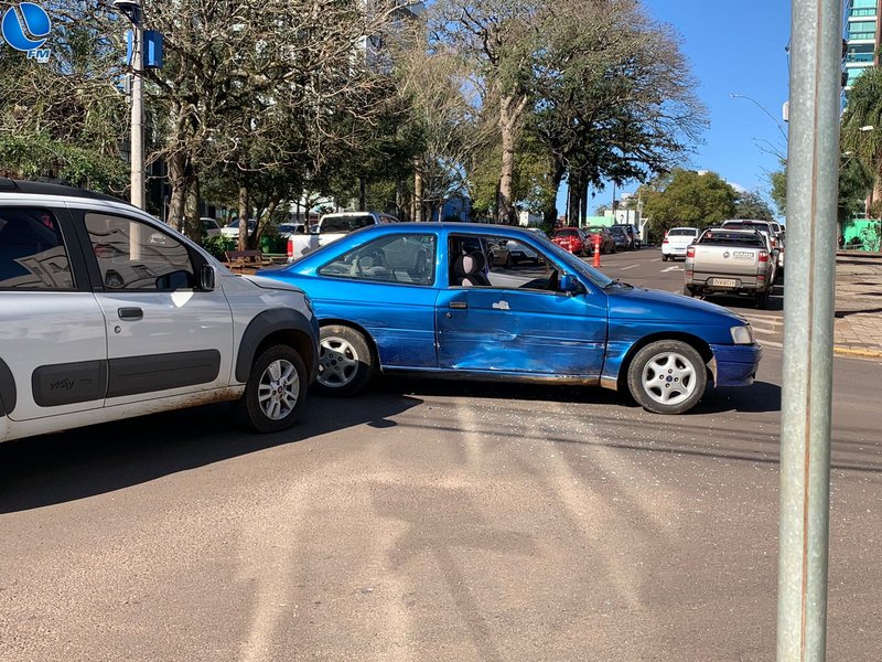 Colisão na Avenida Afonso Pena