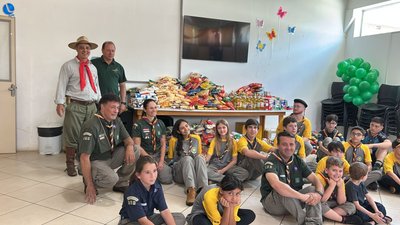 Cavalgadas do Bem arrecadam mais de 1,1 tonelada de alimentos em Lagoa Vermelha