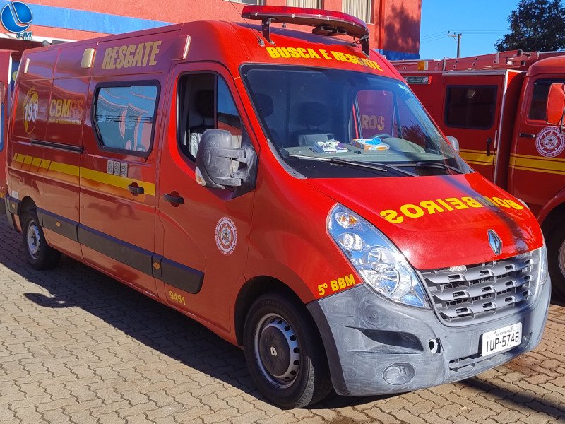 Motociclista fica ferido em acidente na BR 285