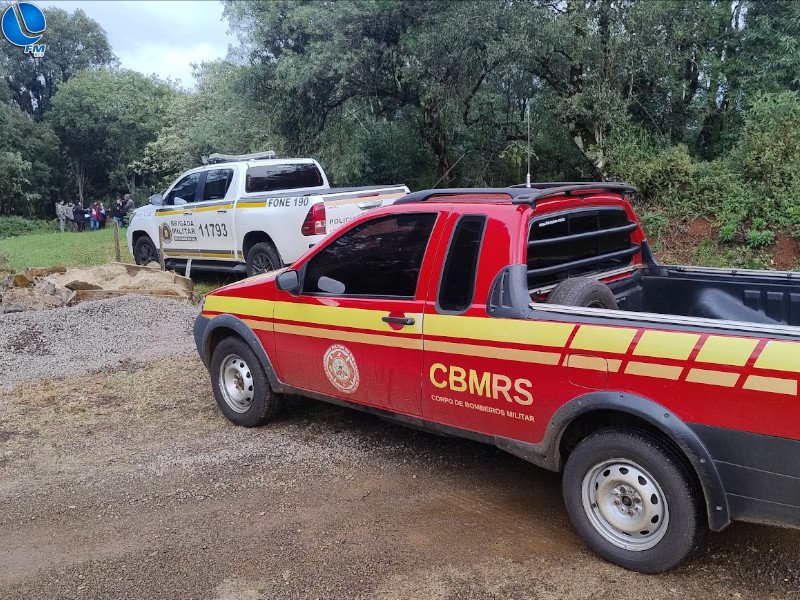 Corpo de idoso é localizado em Lagoa Vermelha após horas de buscas