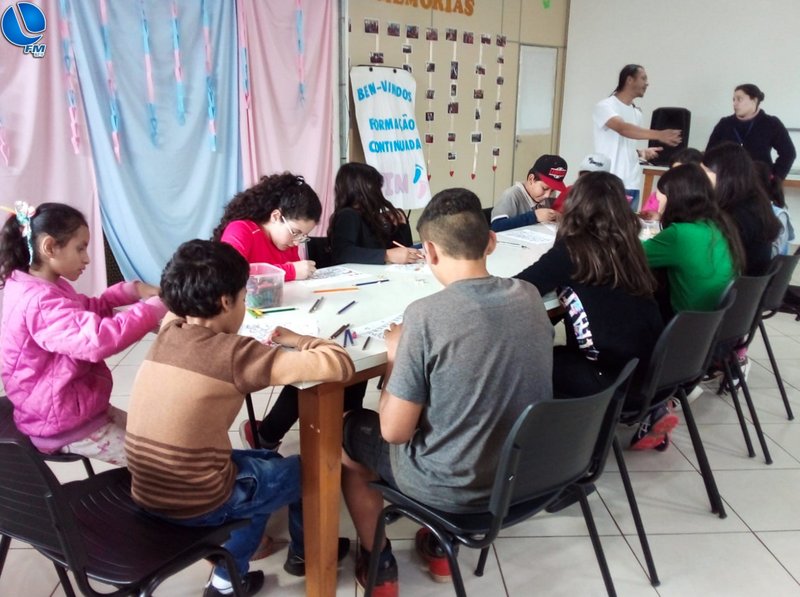 CRAS promove oficinas e atividades de convivência para crianças e adolescentes