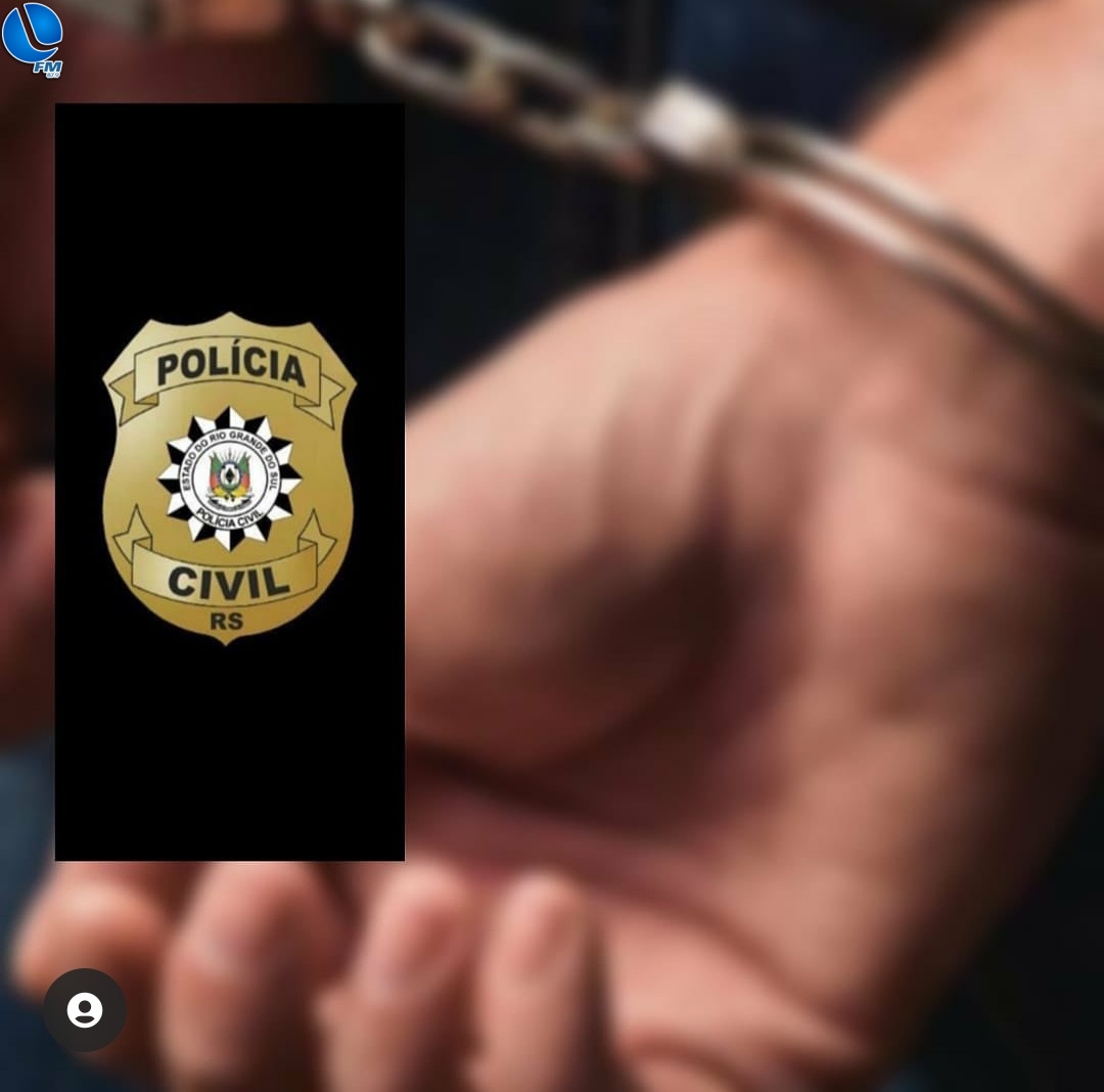 Polícia Civil prende suspeito de roubos, furtos e estupro de vulnerável