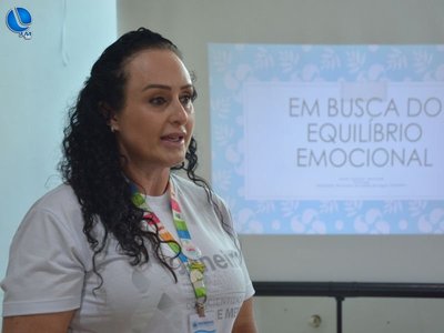 Ação do Janeiro Branco reúne equipe do Desenvolvimento Social em palestra no CRAS