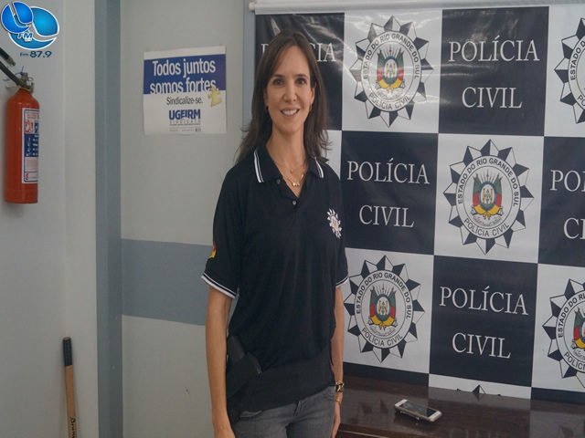 Delegada Regional de Polícia, Alessandra Crestani, alerta que problema da droga é preocupante em Lagoa Vermelha