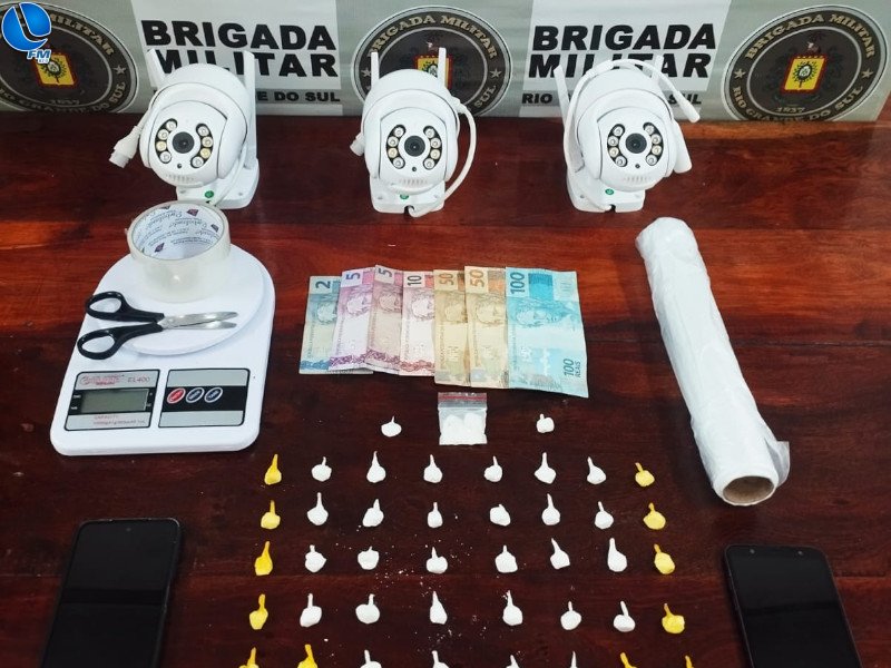 Homem é preso por tráfico de drogas, em Nova Prata