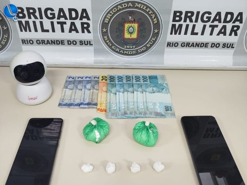 Homem é preso por tráfico em Nova Araçá