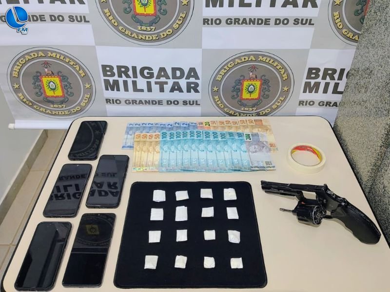 Casal é preso por tráfico em Nova Prata