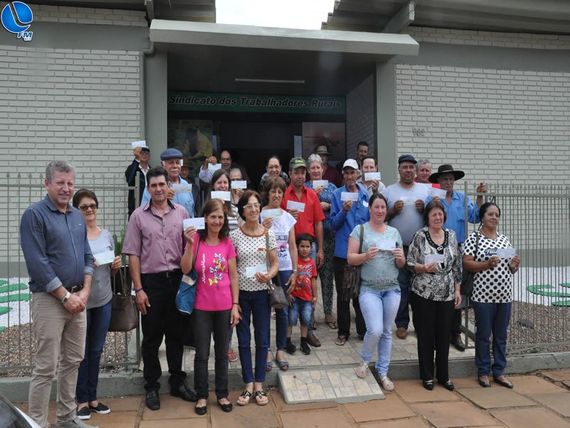 Entrega de prêmios – Sindicato dos Trabalhadores Rurais de Lagoa Vermelha e Capão Bonito do Sul