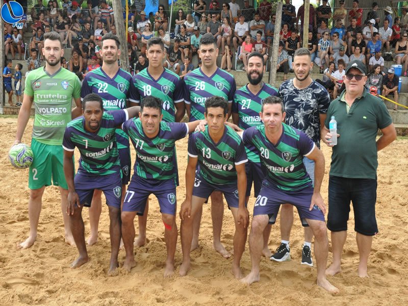 EV Esportes conquista o bicampeonato no Futebol de Areia em Caseiros