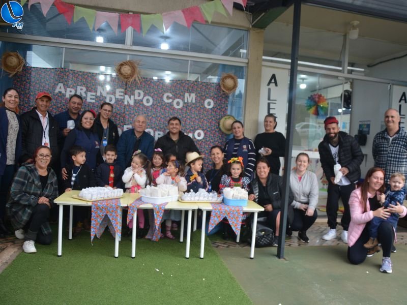 Educação infantil une culinária e empreendedorismo na EMEI Alegria