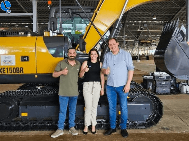 Município de Lagoa Vermelha contemplado com máquina nova