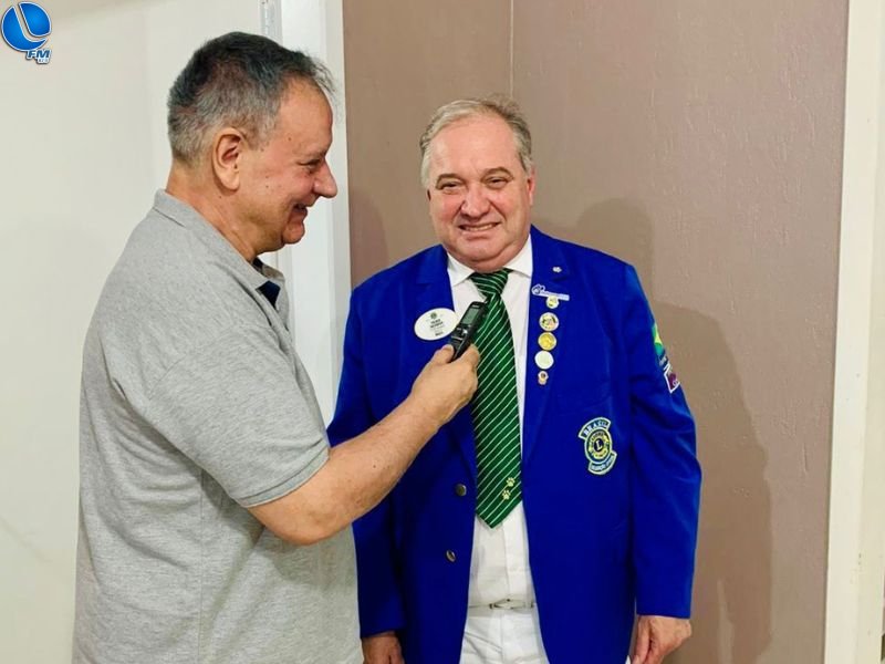 Governador do Distrito LD 7 engrandece atuação do Lions de Lagoa Vermelha