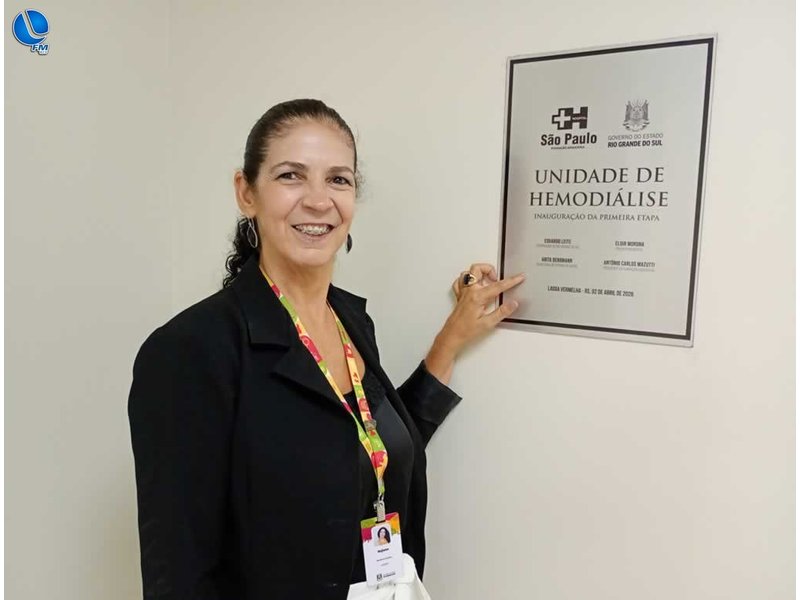 Inauguração parte edificação hemodiálise