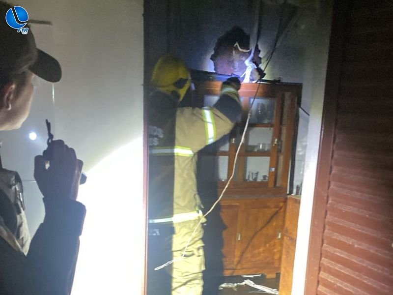 Homem é preso em flagrante após incendiar a própria residência em André da Rocha