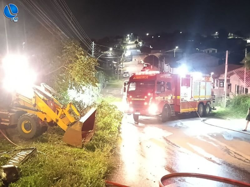 Incêndio deixa uma vítima fatal em Vacaria