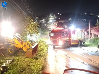 Incêndio deixa uma vítima fatal em Vacaria