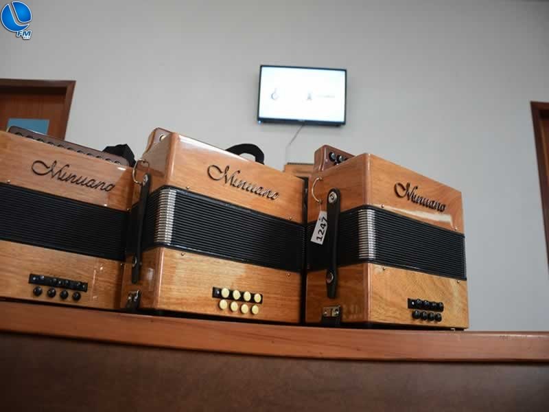 Casa da Cultura recebe instrumentos para Projeto Fábrica de Talentos