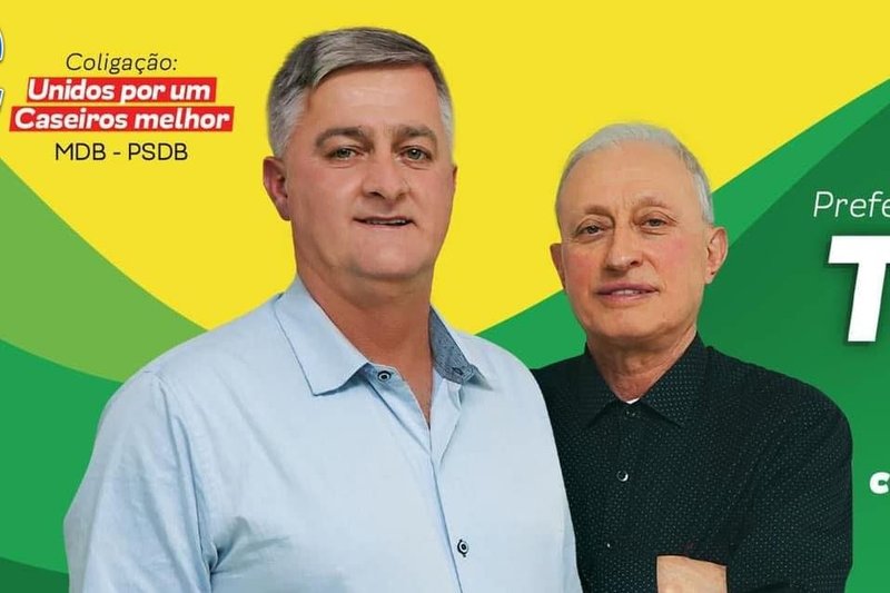 Extraoficial: Leo Tessaro é reeleito prefeito em Caseiros