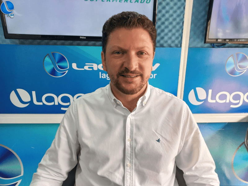 Lagoa Parque Hotel:  Maurício Casarin saúda bom momento