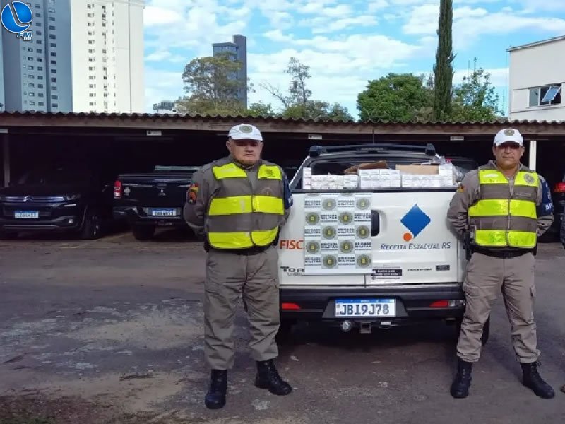 Medicamentos contrabandeados são apreendidos no município de Barracão