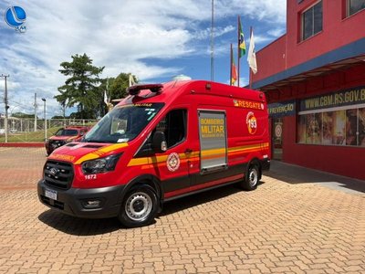 Corpo de Bombeiros de Lagoa Vermelha recebe nova unidade de resgate
