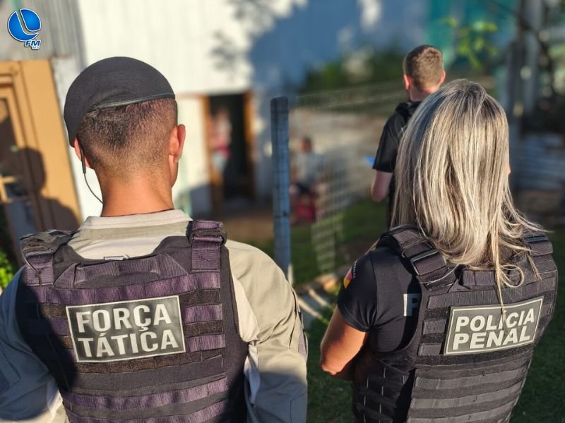 Brigada Militar e Polícia Penal realizam fiscalização conjunta de apenados em Nova Prata
