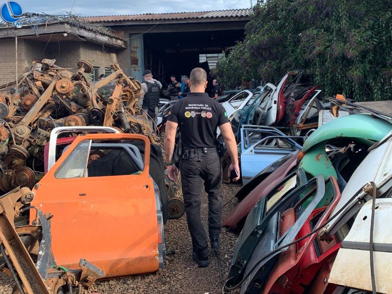 Operação conjunta interdita estabelecimento irregular em Ibiraiaras