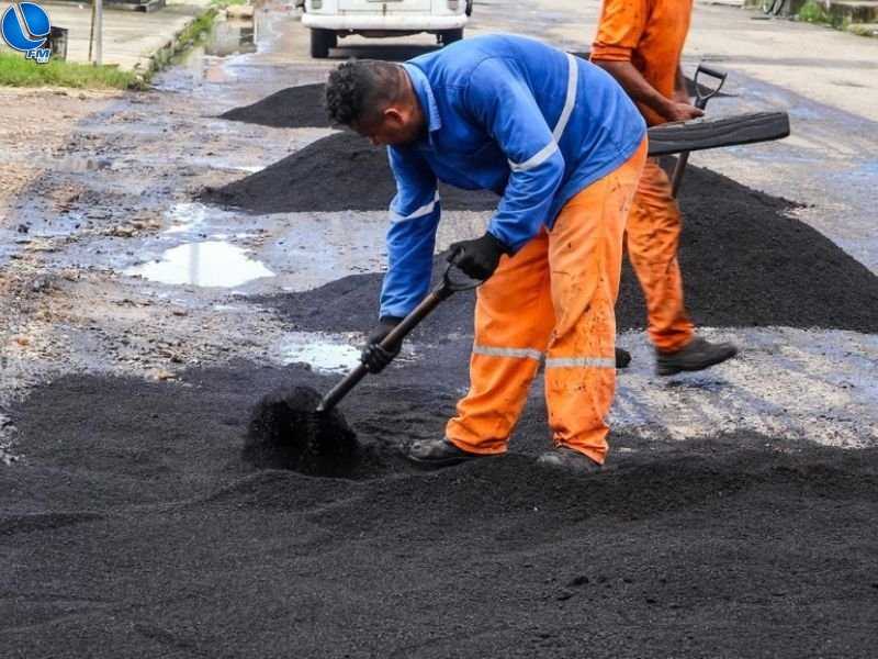 Lagoa Vermelha: operação tapa-buraco