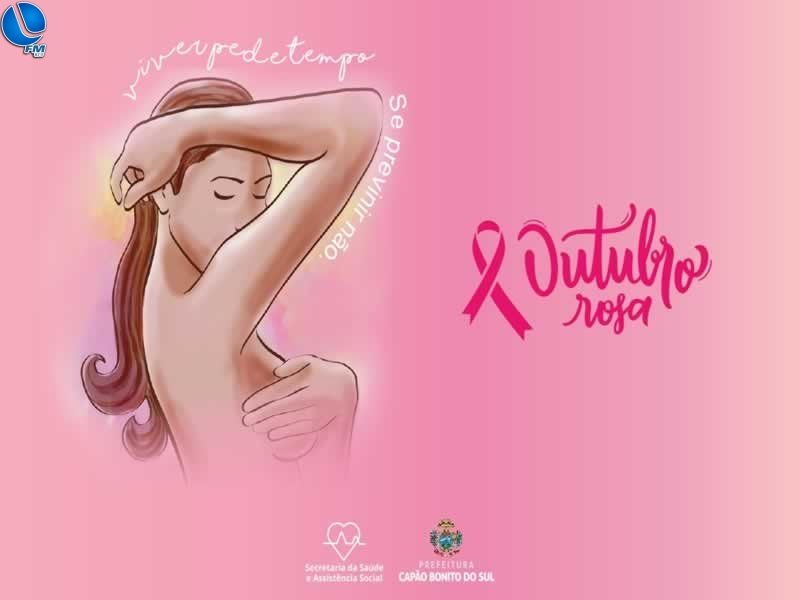 Saúde de Capão Bonito do Sul realizará evento alusivo ao Outubro Rosa no dia 22