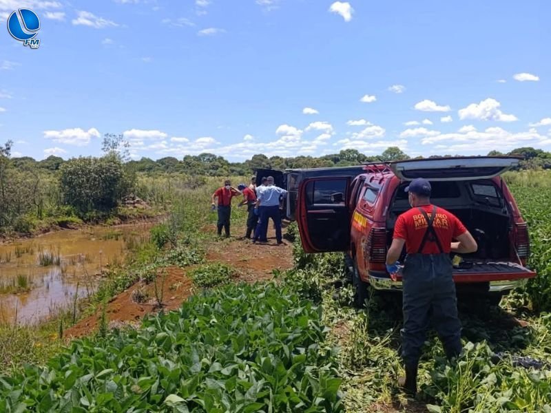 Corpo de bombeiros de Vacaria localiza corpo durante buscas em área rural