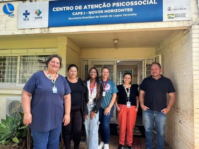Vice-prefeito visita CAPS Novos Horizontes e reforça compromisso com a saúde mental