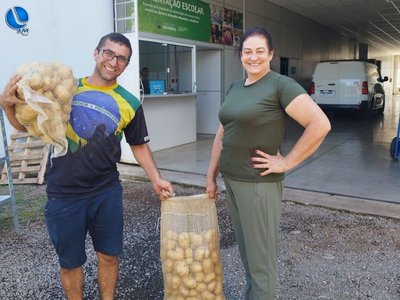 Empresário de Bom Jesus destina 15 mil kg de batatas para doação