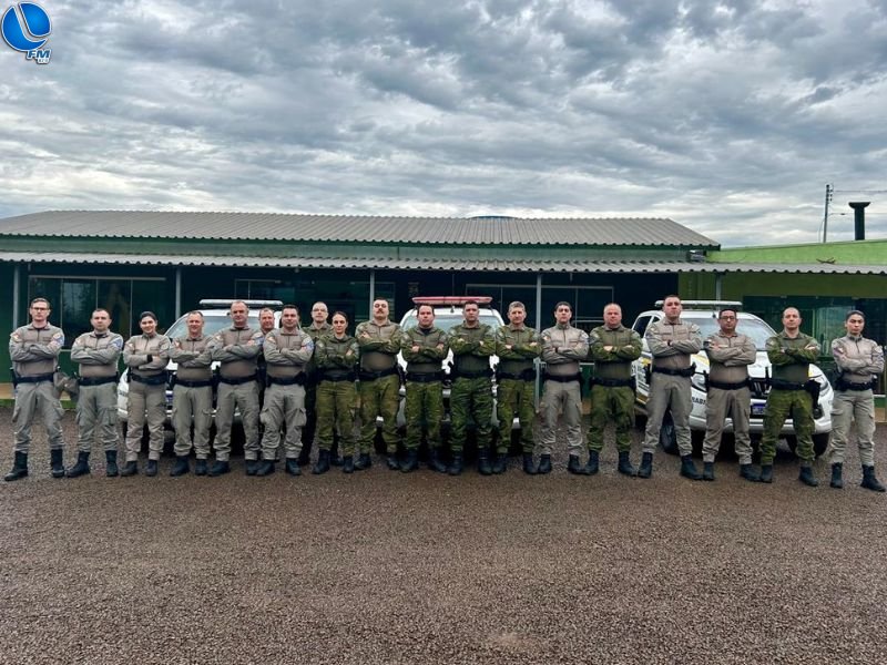 Policiais Ambientais realizam treinamento em Vacaria
