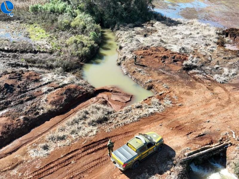 Brigada Militar flagra desmatamento irregular em Ciríaco