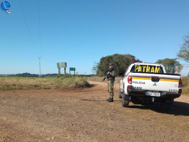 Patrulhamento Rural fiscaliza ação de caçadores